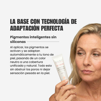 CC Cream Silky Glow Tono Mágico - 2X1
