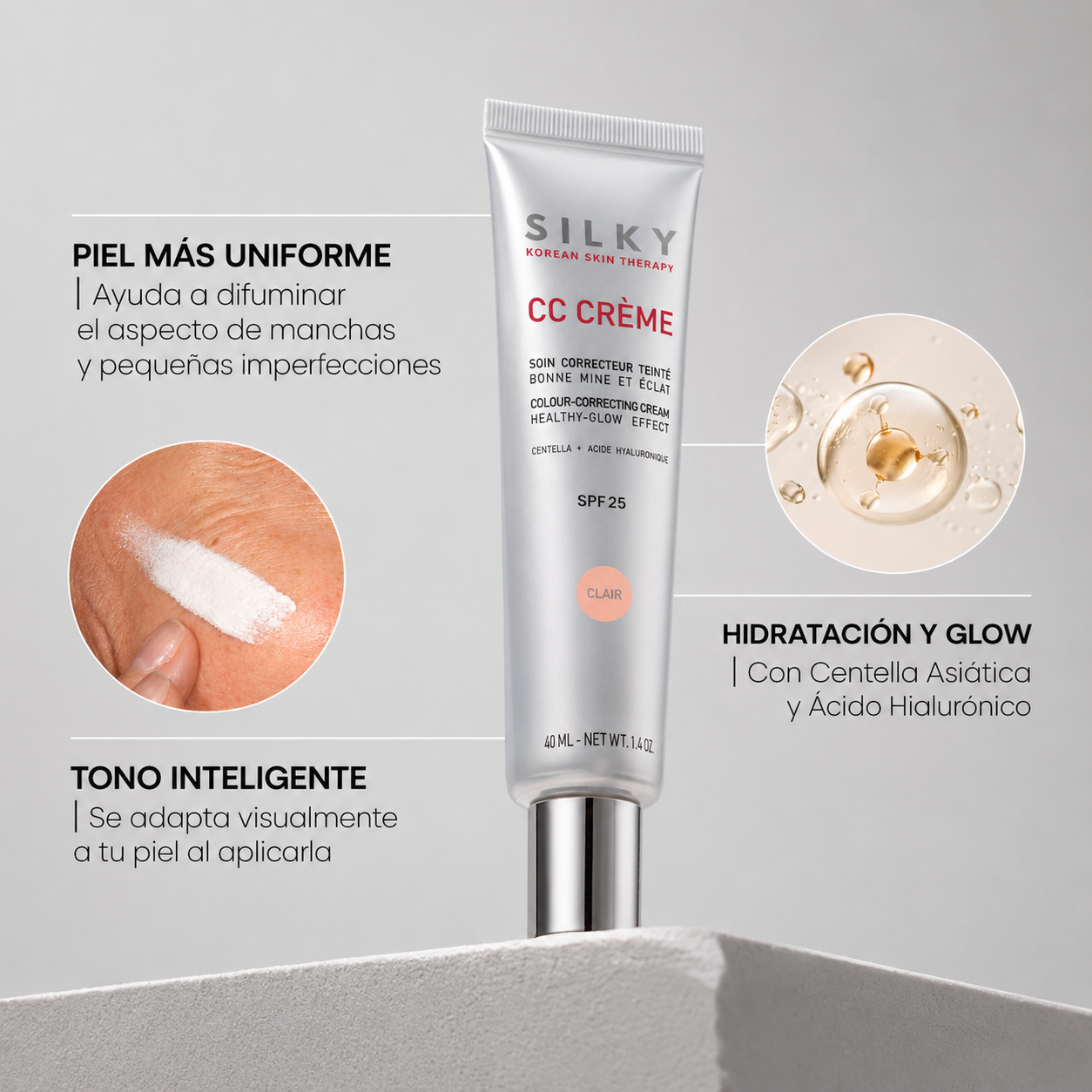 CC Cream con Tecnología ChromaPH - 45ml