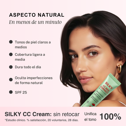 2x1 Silky CC Red Correct - Crema Correctora de Rojeces